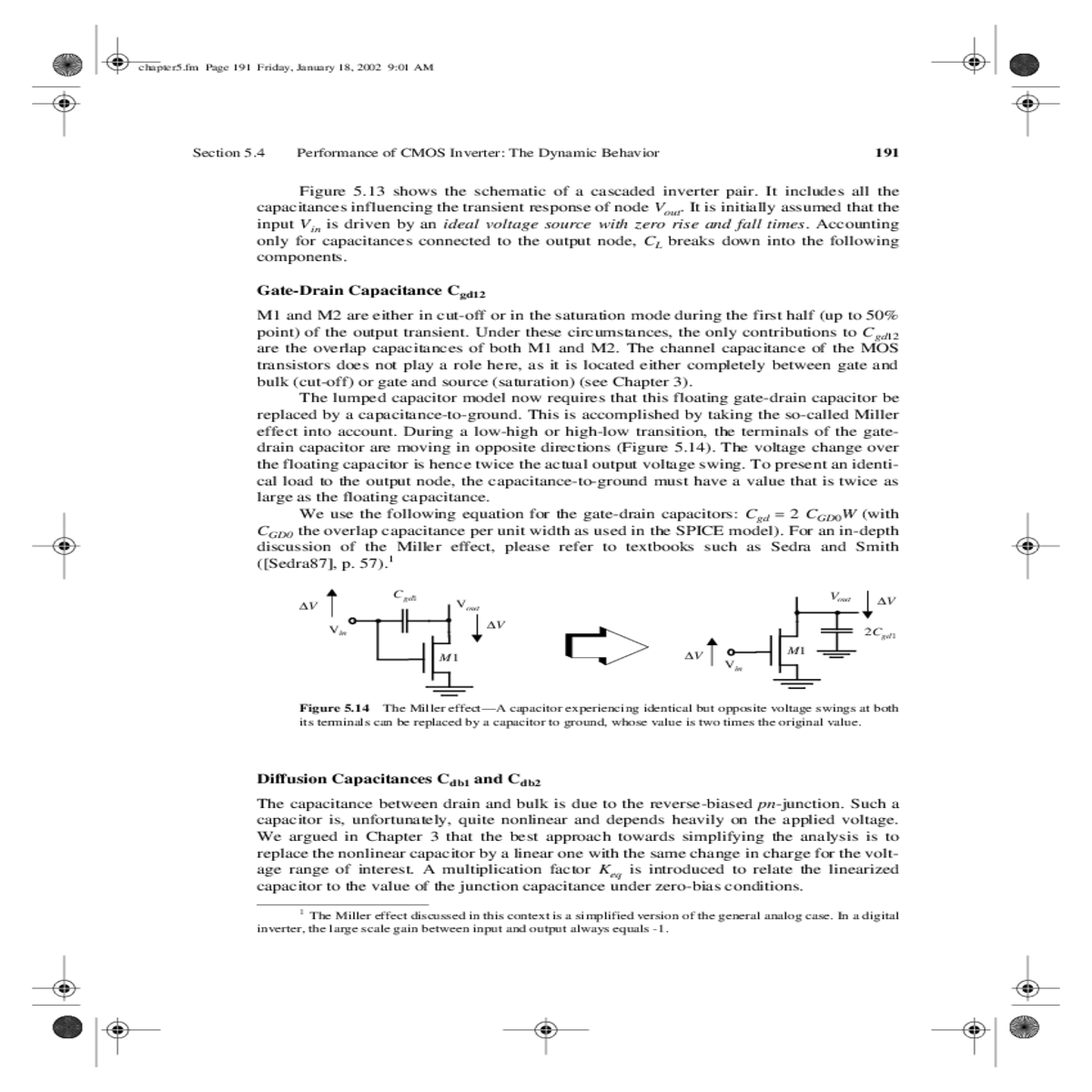 the pmos transistor displays reverse behavior