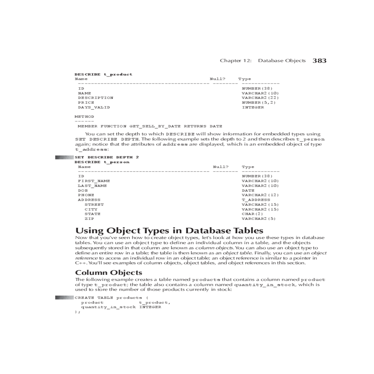 quantity integer oracle database sqlwhen adding ro