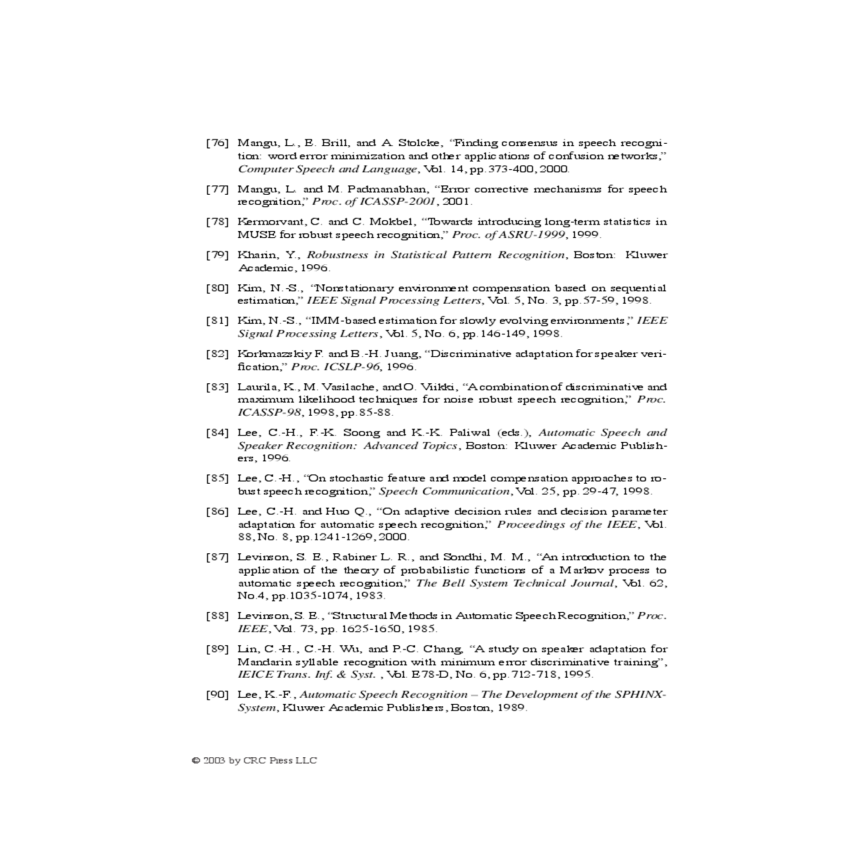 and signal processing proceedings the ieee proceed