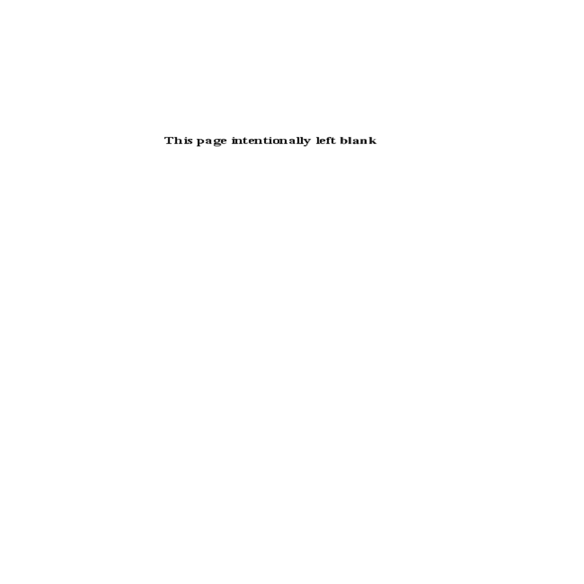 this page intentionally left blank