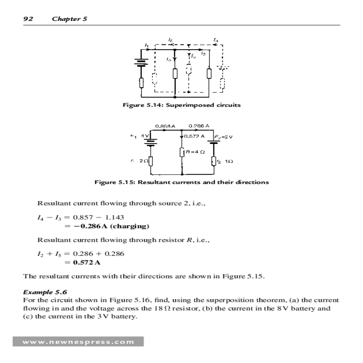 owing from thepositive terminal from figure afrom 