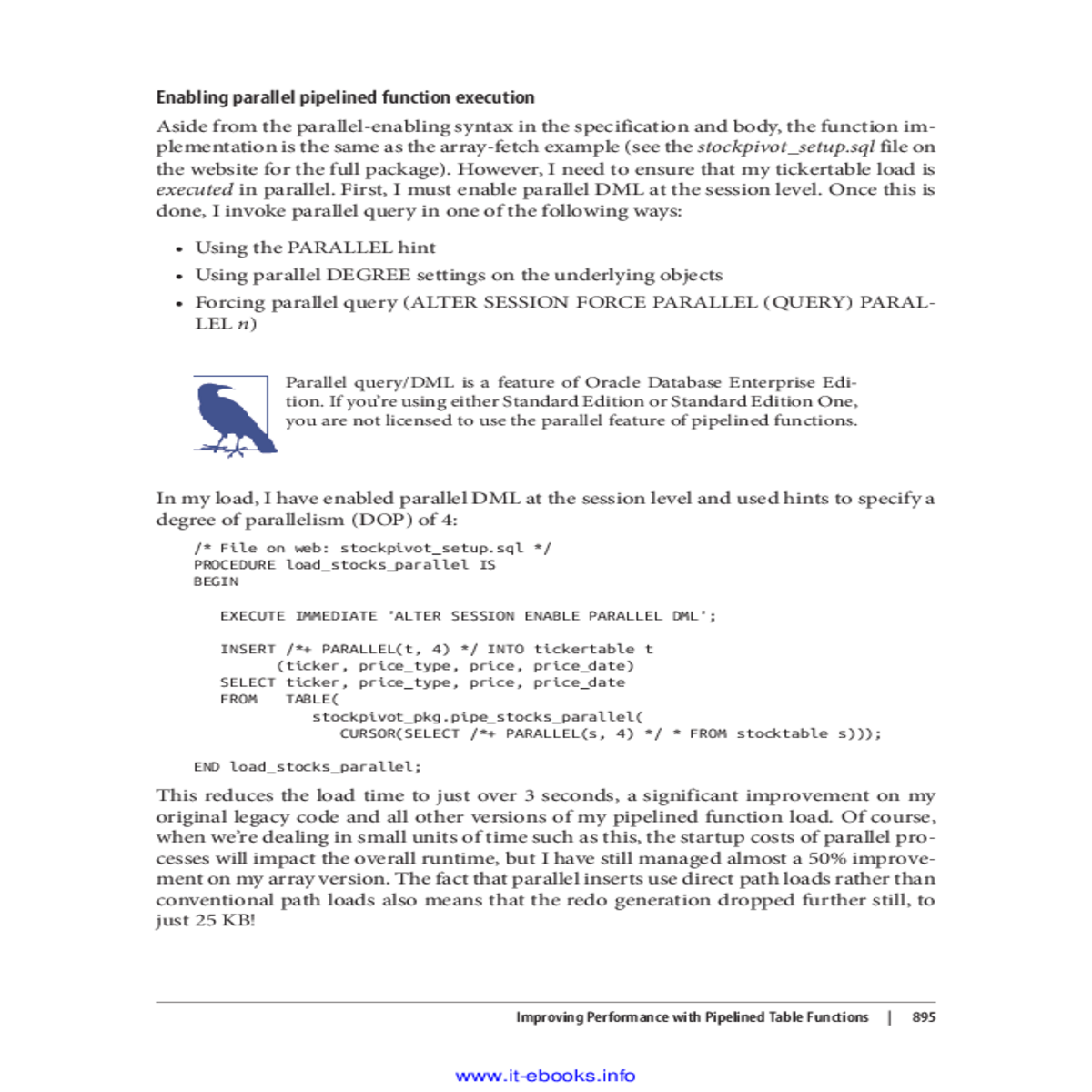 your source cursor must passed ref cursor paramete