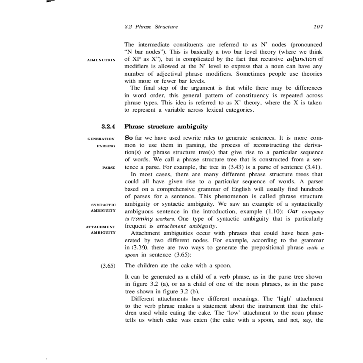 the parse tree shown figure