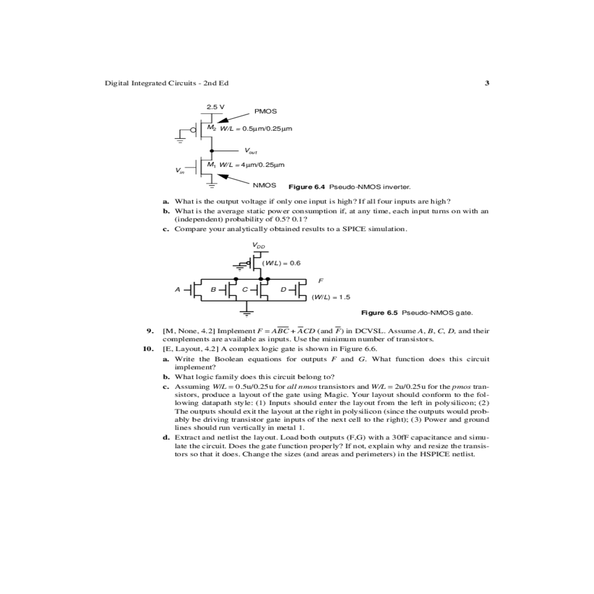 size and simulate the circuit that achieves