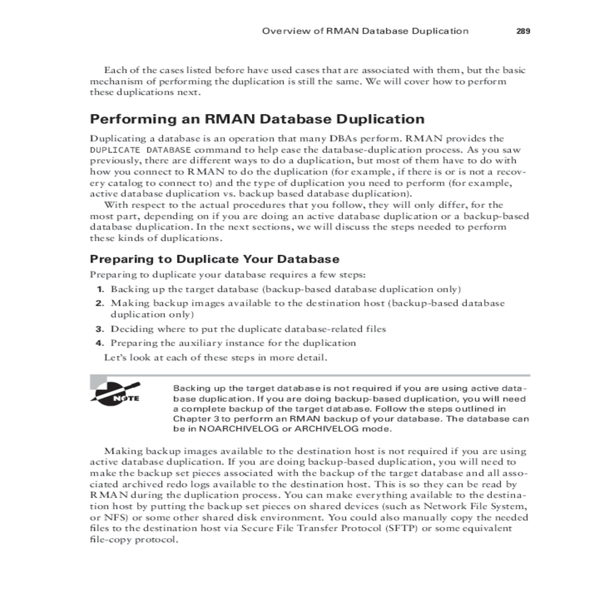 the parameter file must configured able start the 