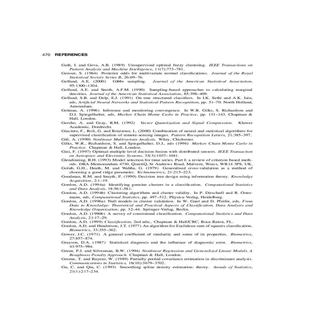 nonlinear regression and generalized linear models
