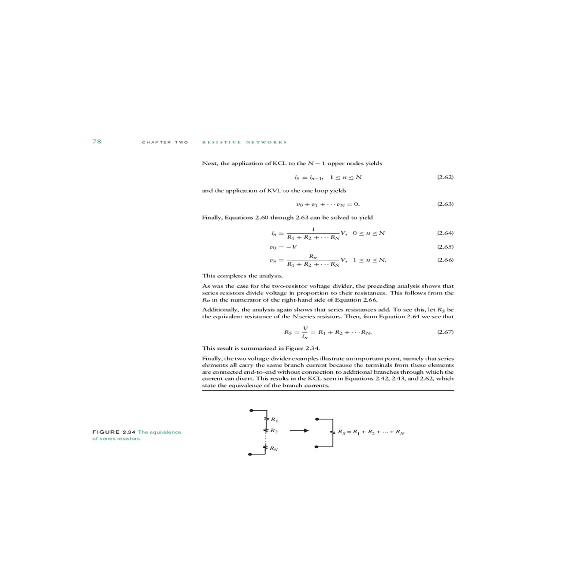 rnr rnc for the voltagedivider circuit figure with