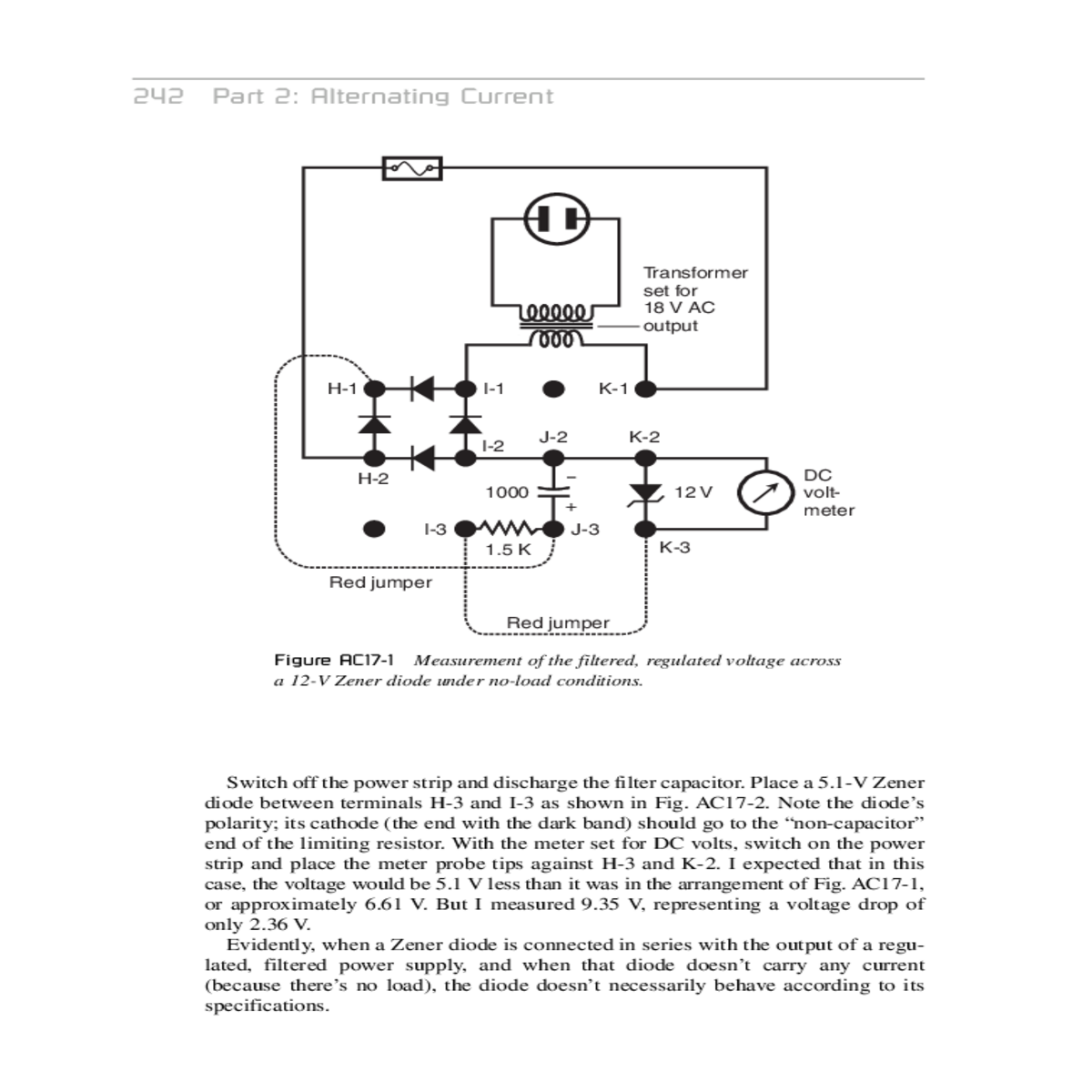 place zener diode between terminals and shown fig