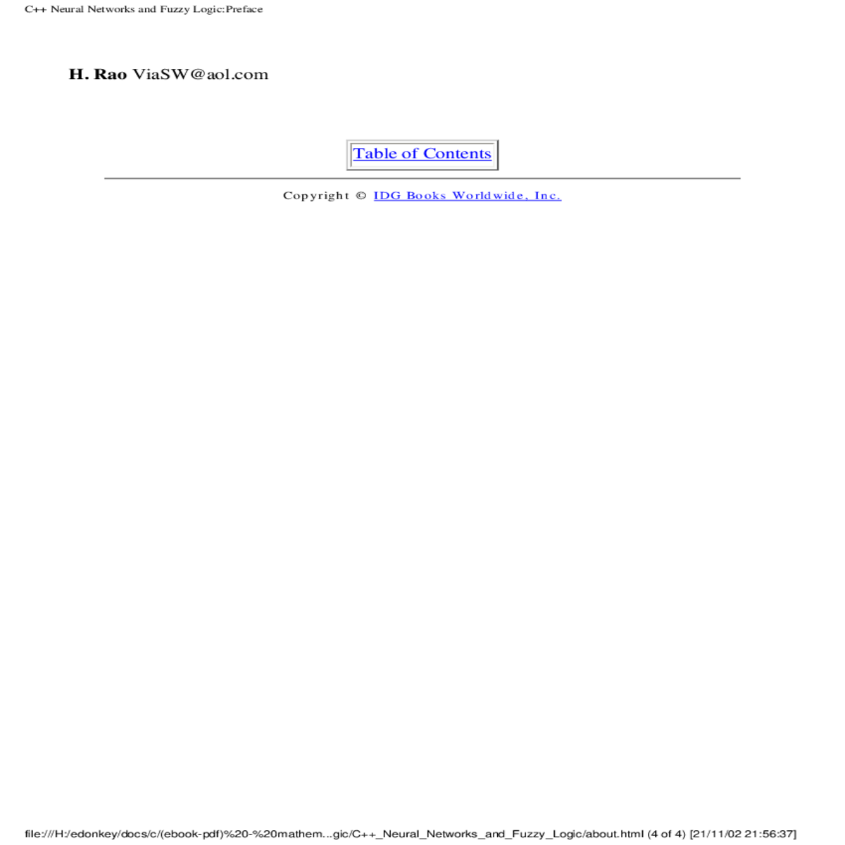 neural networks and fuzzy logic