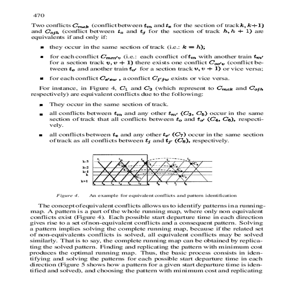 the complete running map can obtained replicating 