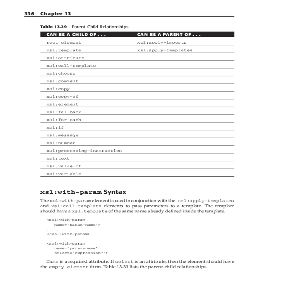 you use xsl with the xsl and xsl elements pass the