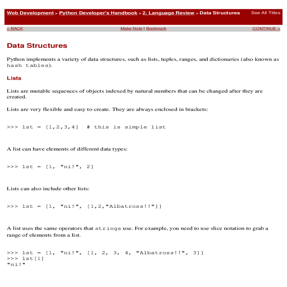lst assigning values list lst