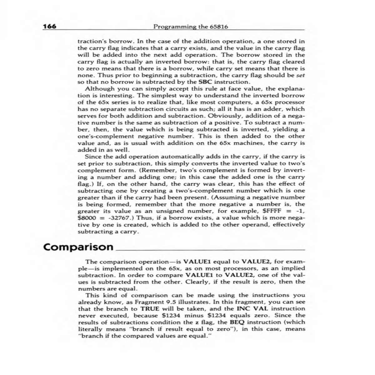 the carry added well the add operation automatical