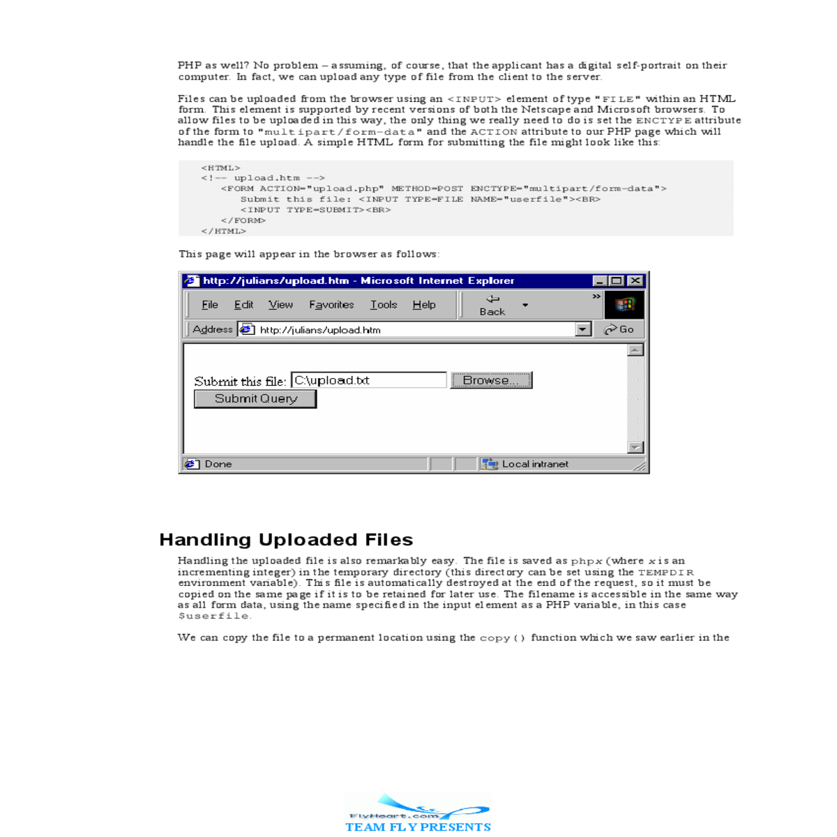 copy our uploaded file windows system and then del