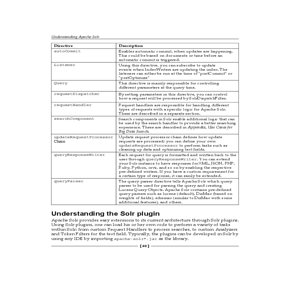 and enabling the respective predefined writers