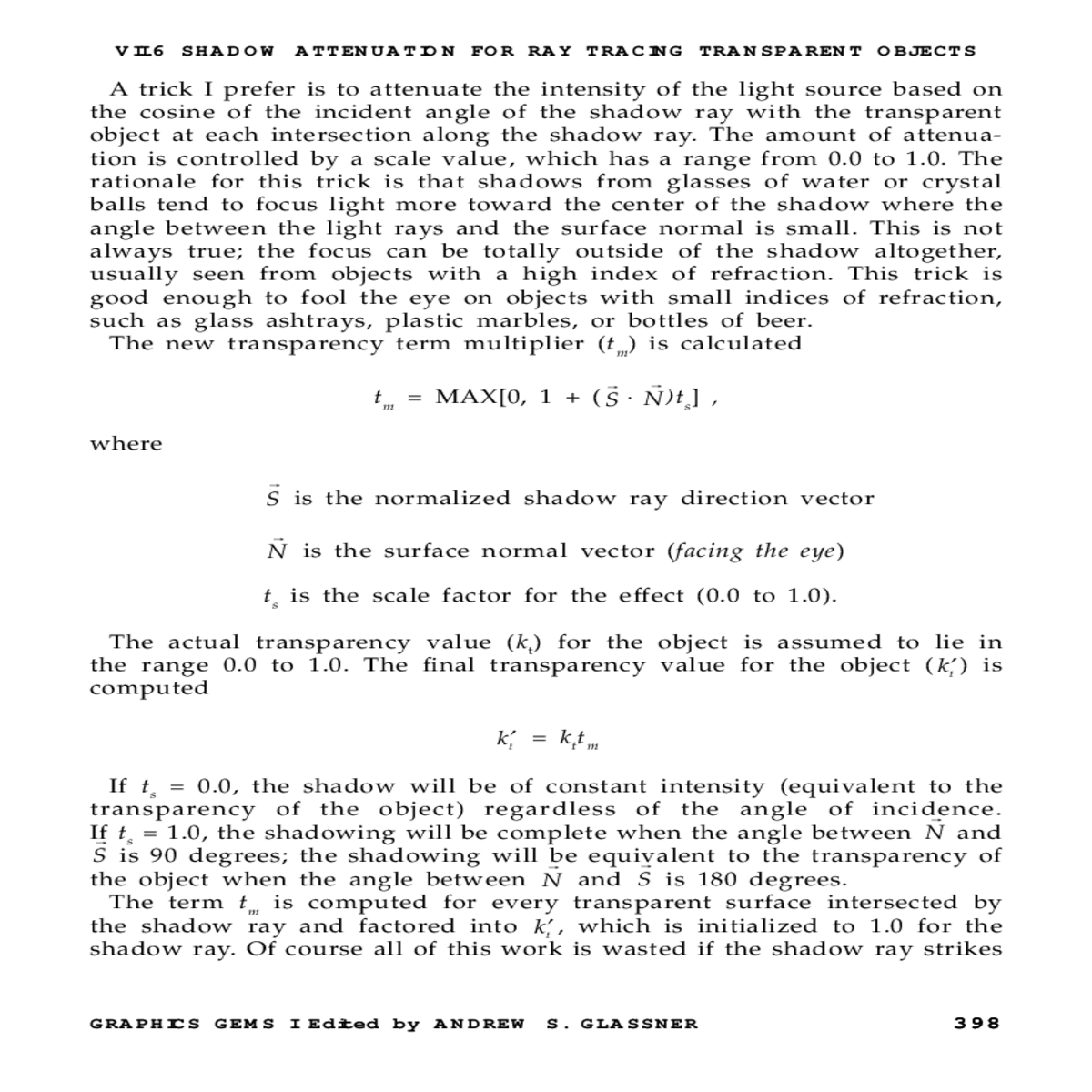 the amount attenuation controlled scale value