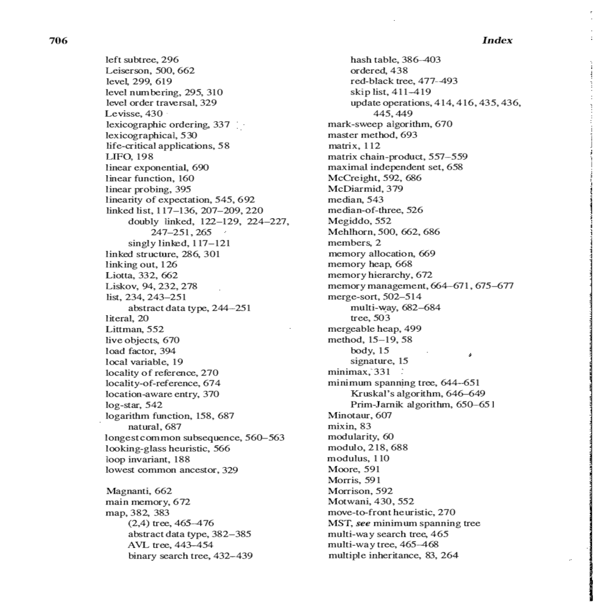 minimum spanning tree