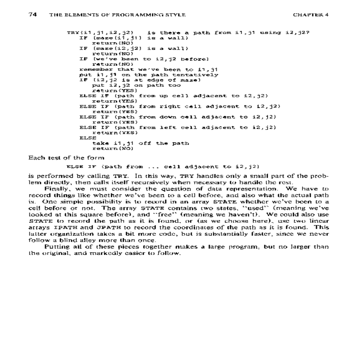 program structure