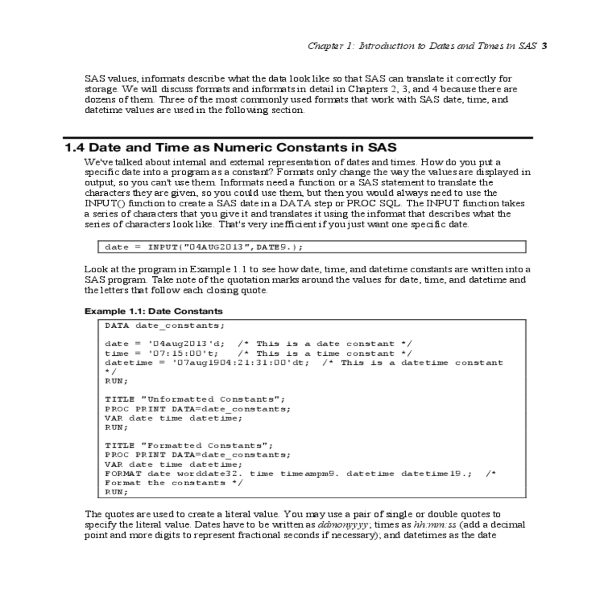 datetime datetime format the constants run quotes 