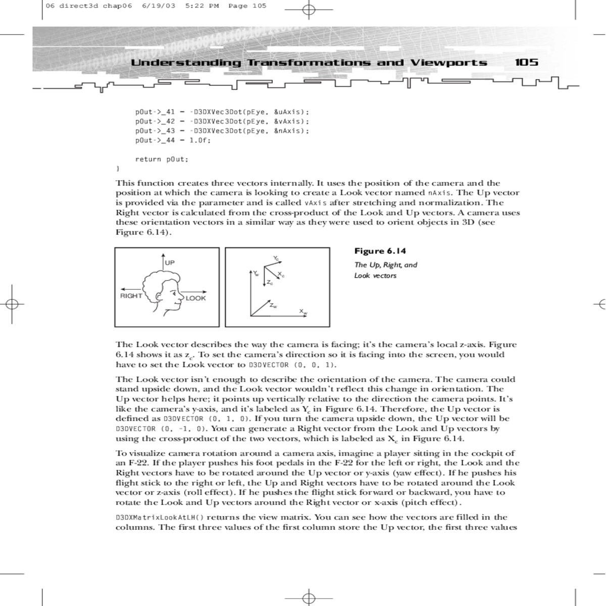 direct chap page understanding transformations and