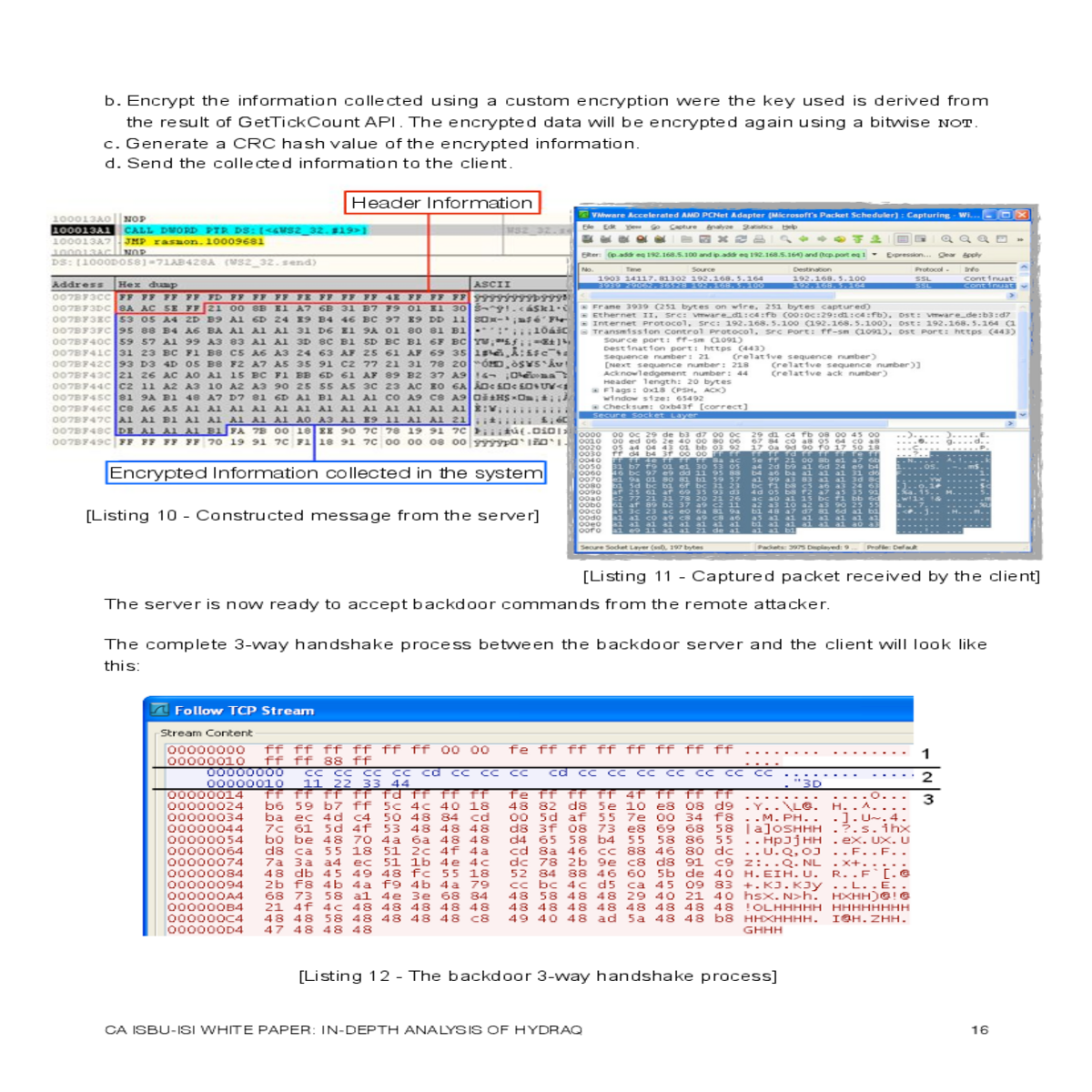 see table for backdoor command and task reference 