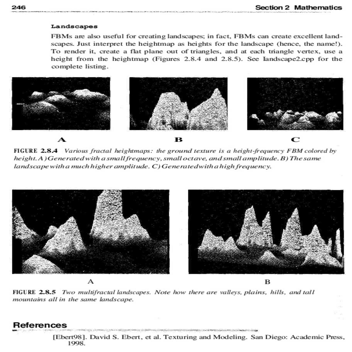 use height from the heightmap figures and
