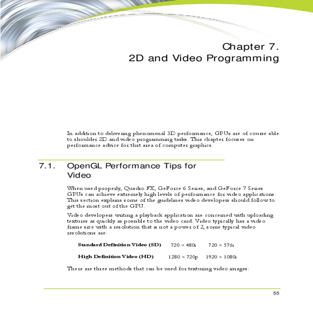 the application first needs query for the opengl e
