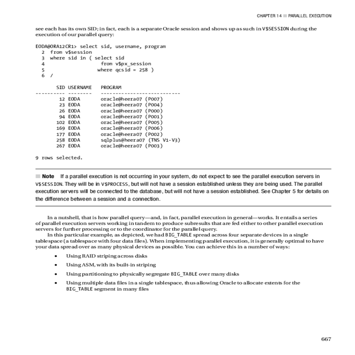 the database will begin execute the queries the qu