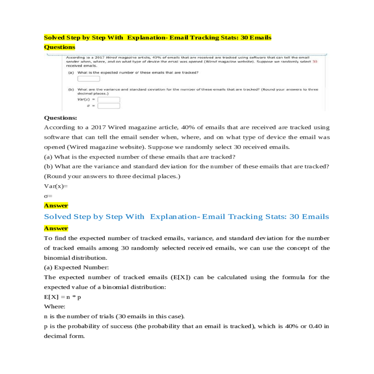 calculate the standard deviation var rounded three