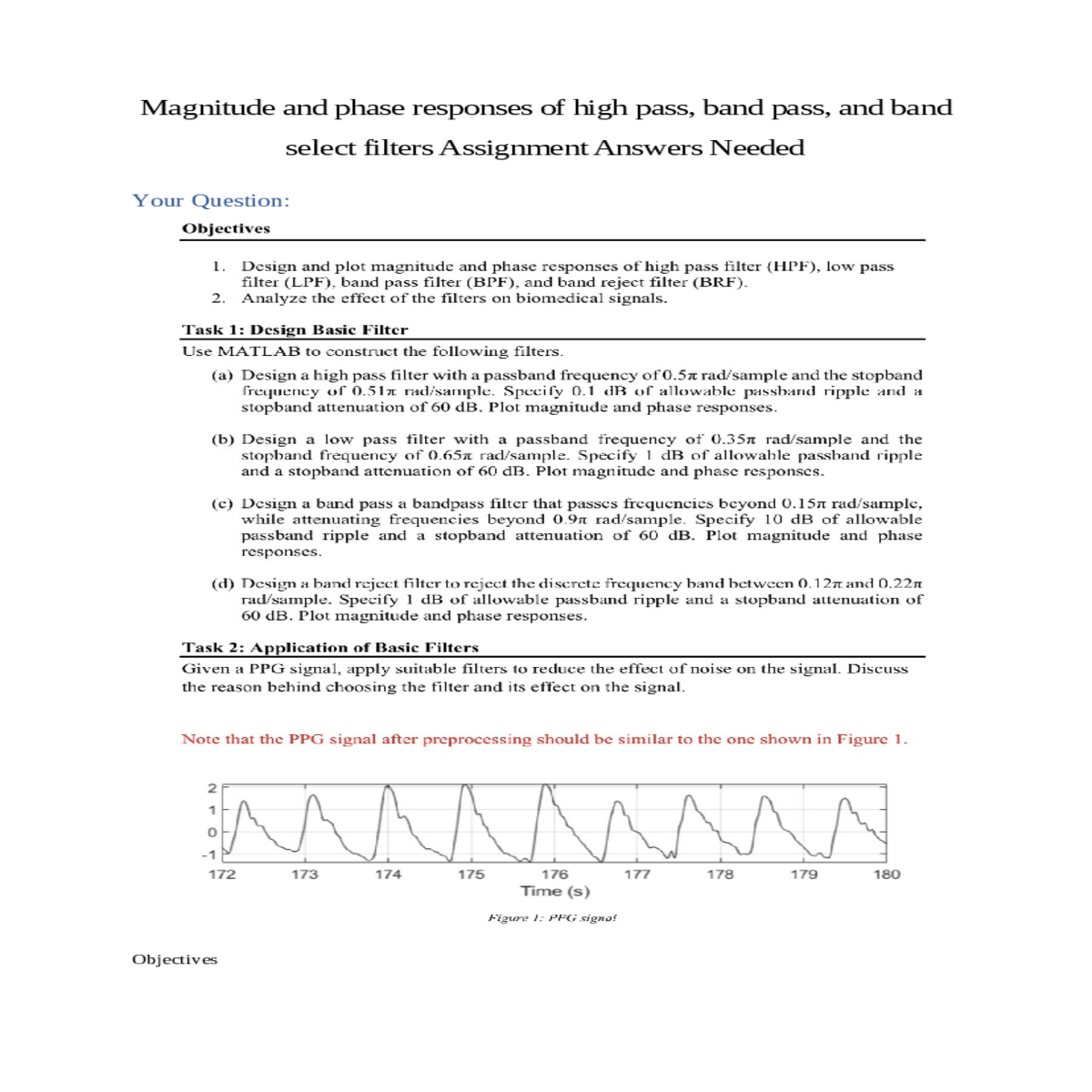 plot the magnitude and phase responsesfigure