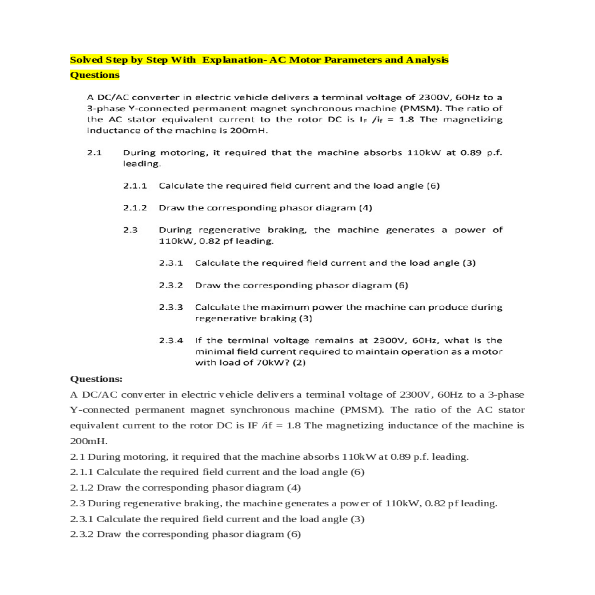 where vph and iph are the phase voltage and phase