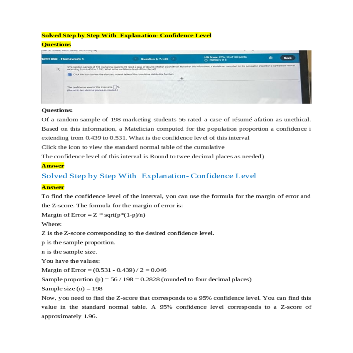 you can use the formula for the margin error and t