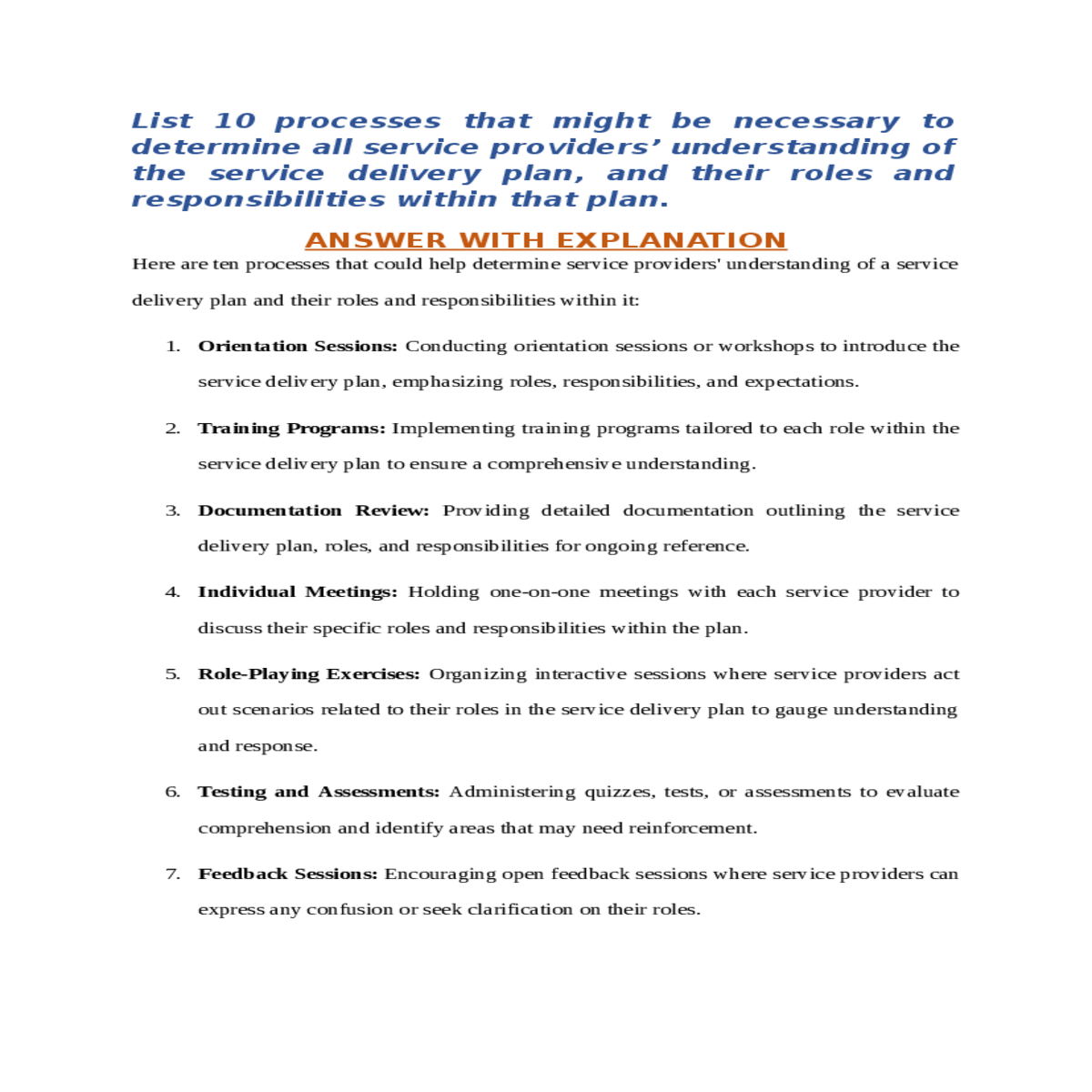 answer with explanation