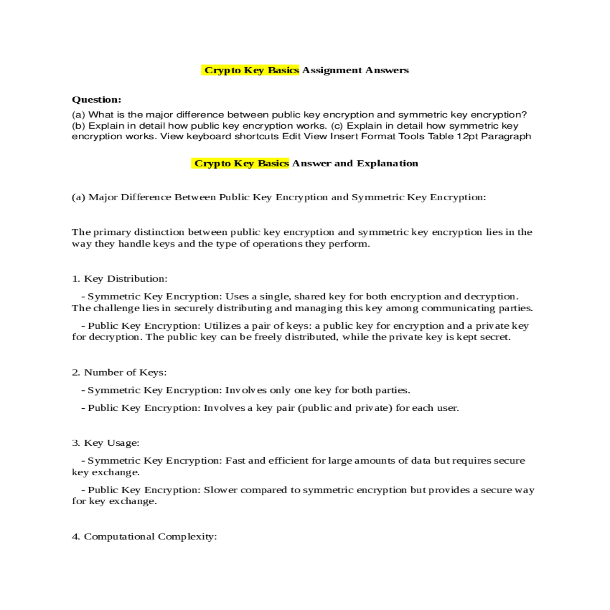 public key encryption commonly used for secure key