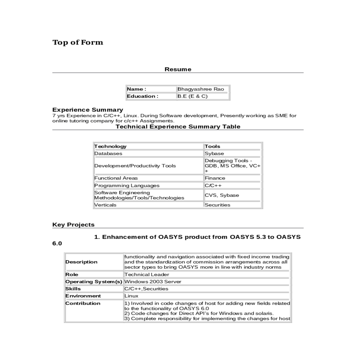 involved unit test case document and execution the