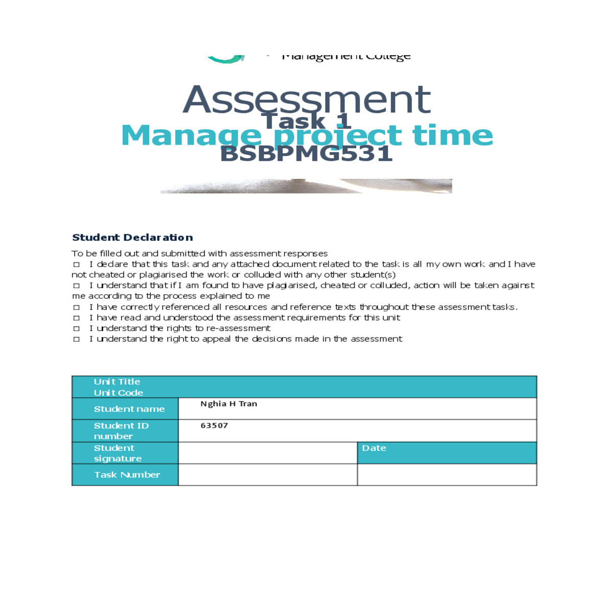 release project resources and determine the succes
