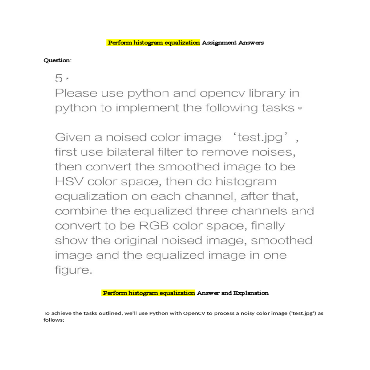 convert the smoothed image the hsv color space