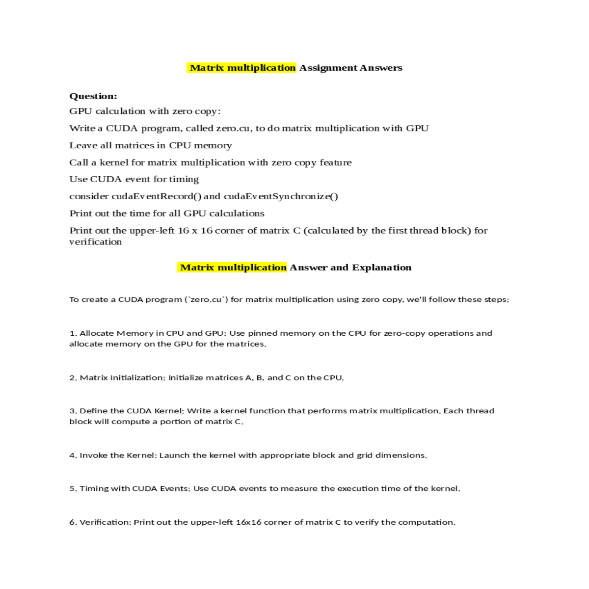 blocksize blocksize cuda events for timing cudaeve