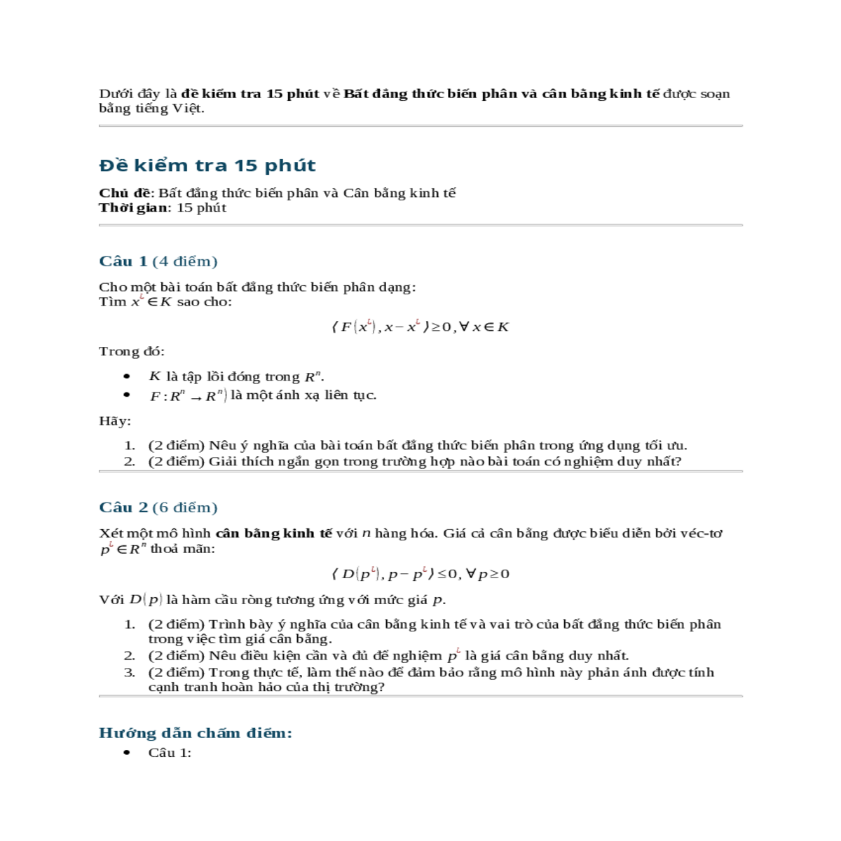 bng biu din vct mathbb tho right leq quad geq rng