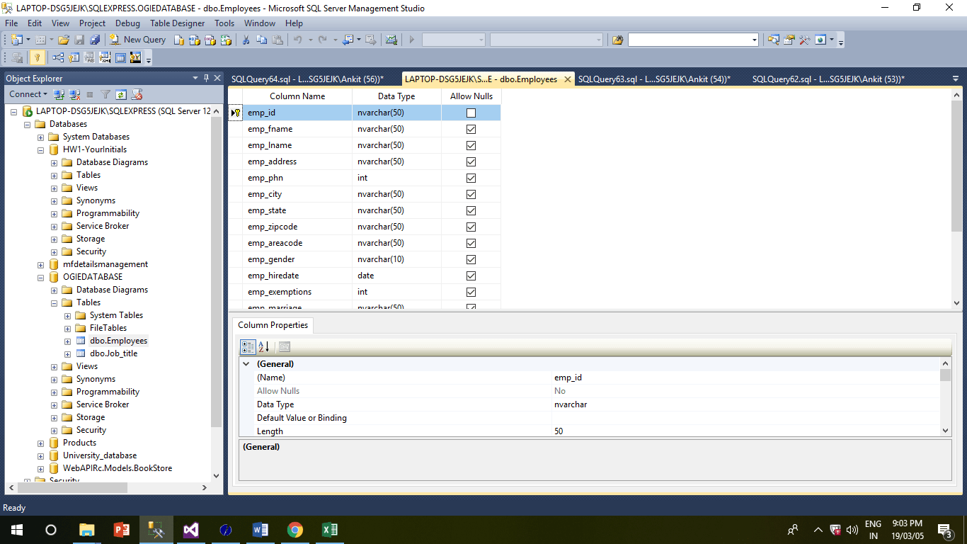 Database Course Help Database Course Help
