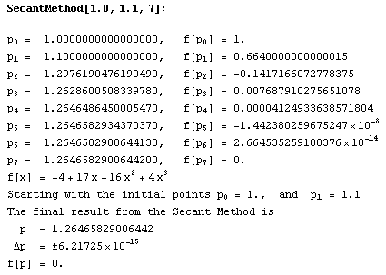 Brent’s Algorithm Example 7