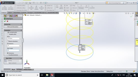 How to design a spring in SolidWorks Image 11 How to design a spring in SolidWorks Image 11