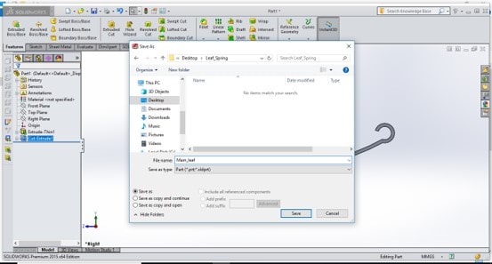 How to Make a Leaf Spring in SolidWorks Step 27