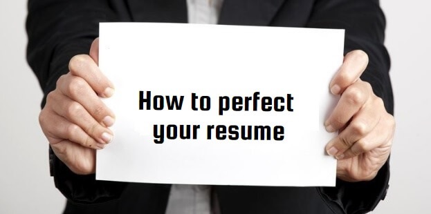 How to perfect your resume