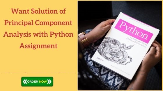 Principal Component Analysis with Python