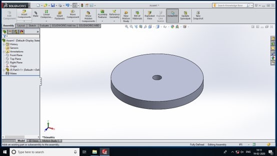 SolidWorks Spring Tutorial Image 32 Part 1 SolidWorks Spring Tutorial Image 32 Part 1