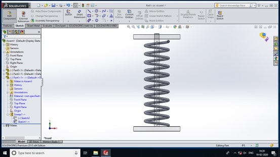 SolidWorks Spring Tutorial Image 45 SolidWorks Spring Tutorial Image 45