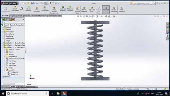 SolidWorks Spring Tutorial Image 46 SolidWorks Spring Tutorial Image 46