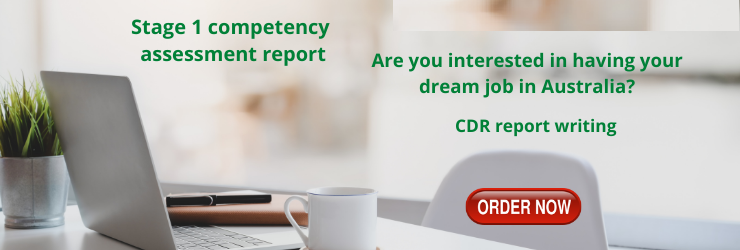 Stage 1 competency assessment report