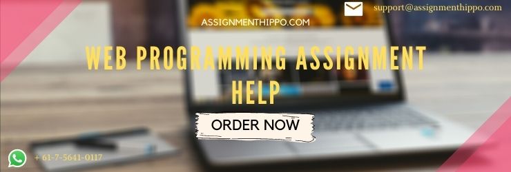 Web Programming Assignment Help